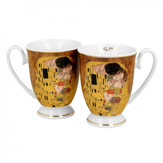 Комплект за чай The Kiss inspired by Gustav Klimt - Golden Line на супер цена от Neostyle.bg